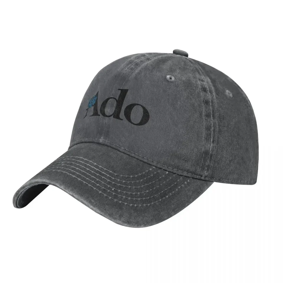 Ado text Blue Rose Logo Baseball Cap Rave | -f- | Chlapec Child Women's